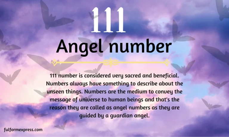 111 angel number meaning