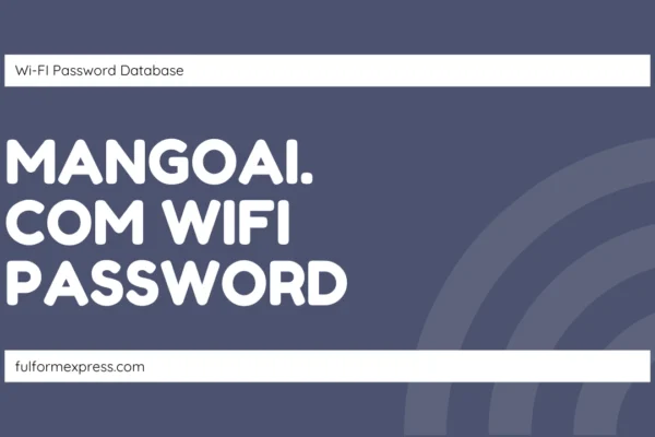 mangoai. com wifi password